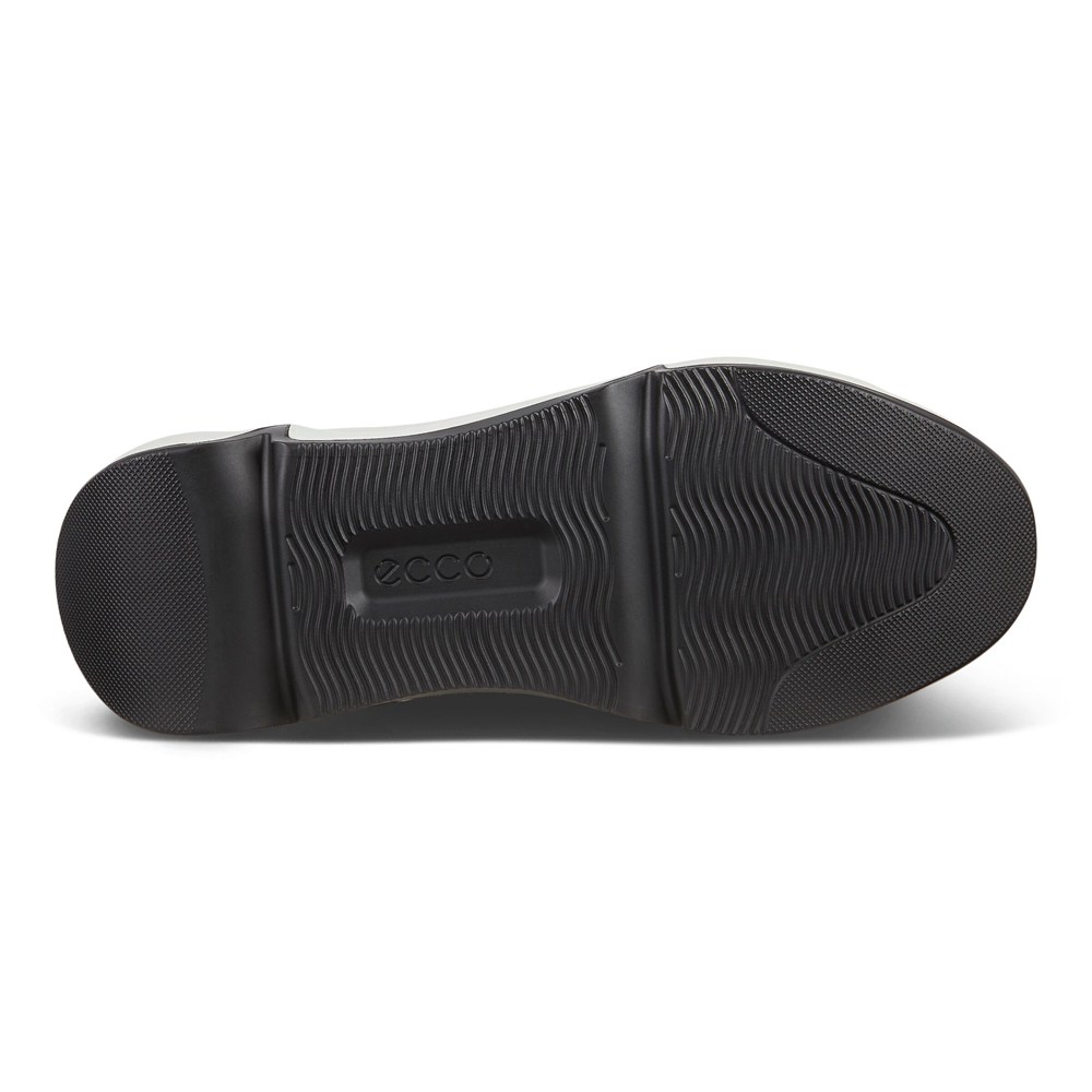 Womens Sneakers - ECCO Chunky Zippered - Black - 9043QJHNB